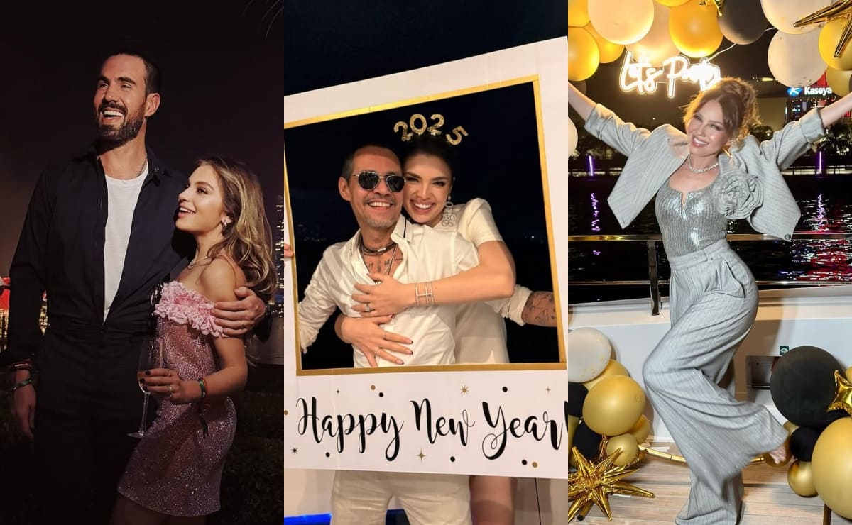 De Sofía Castro y Nadia Ferreira hasta los Derbez y Thalía, los famosos reciben el 2025