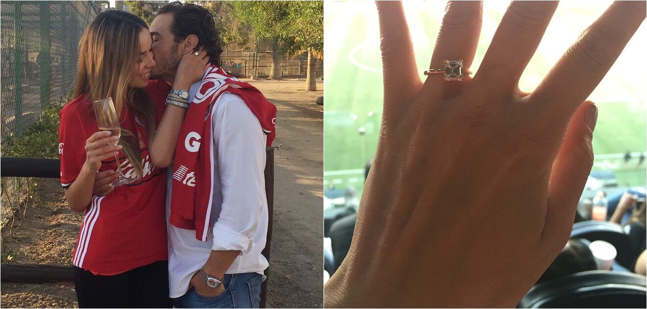<p>Belinda fue quien presentó al joven empresario Gog Murguía y a la socialité Bárbara Ruesga.<strong> (Fotos: Cortesía)</strong></p>
