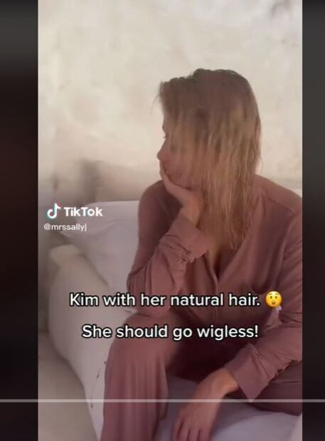 Así tiene el pelo Kim Kardashian tras años de tintes y uso de extensiones