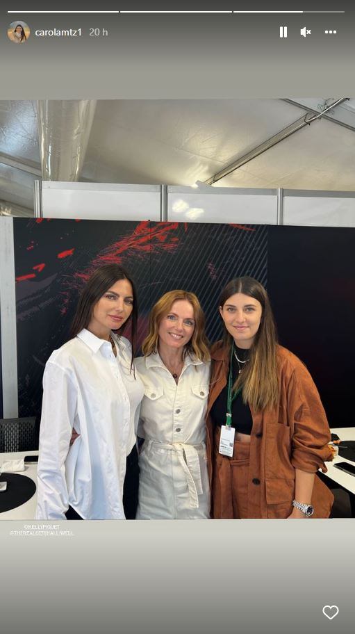 Carola, esposa de Checo Pérez, echa por tierra los rumores de divorcio