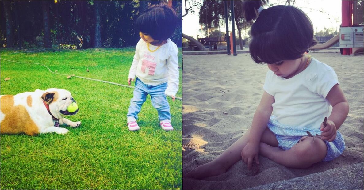Las FOTOS más tiernas de Aitana Derbez 