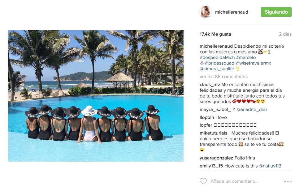 La despedida de soltera de Michelle Renaud