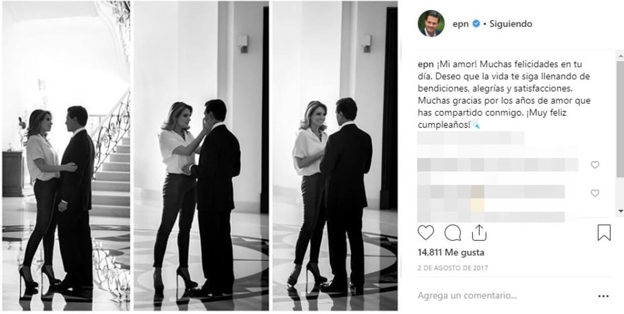Así han cambiado los mensajes de amor entre EPN y Angélica Rivera con los años