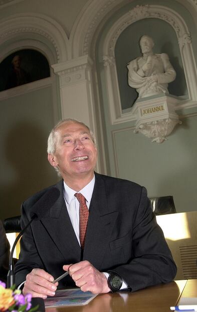 Hans Adam II, rey de Liechtenstein/AFP.