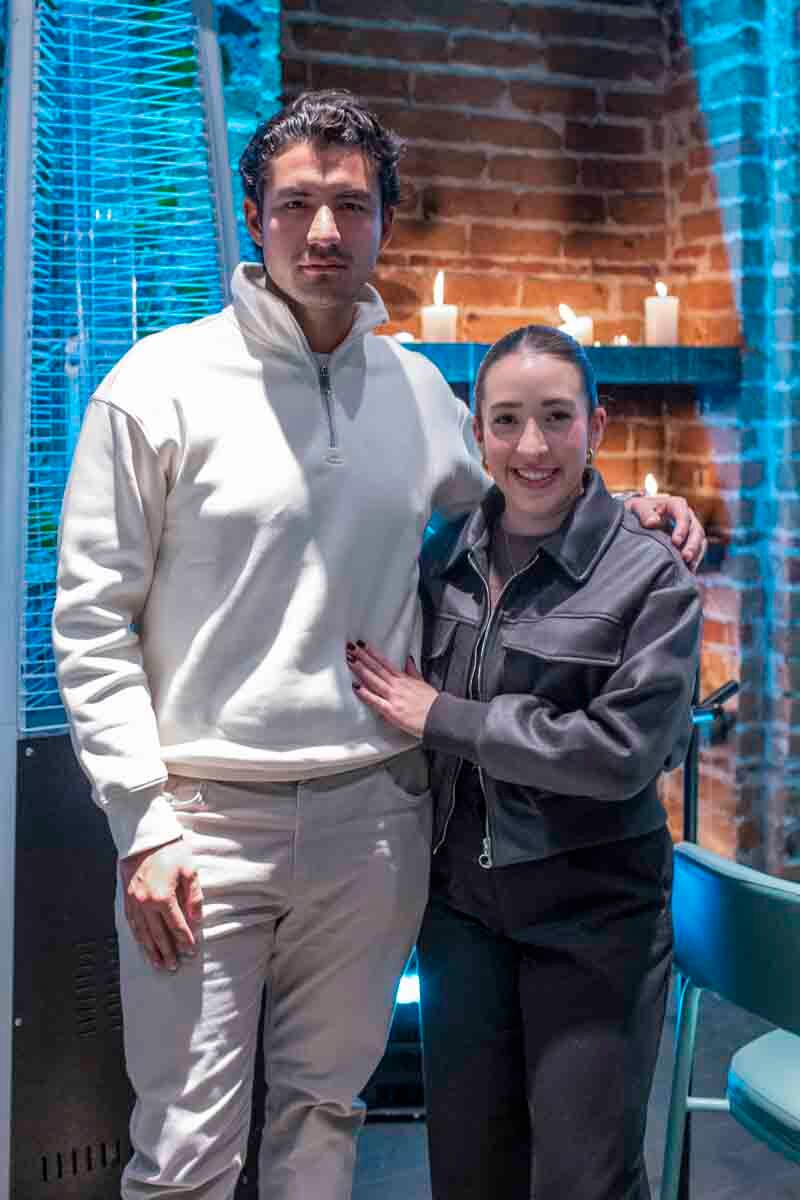 Chucho Arroyo y Fernanda Reyes. (Foto: Esteban Torreblanca)