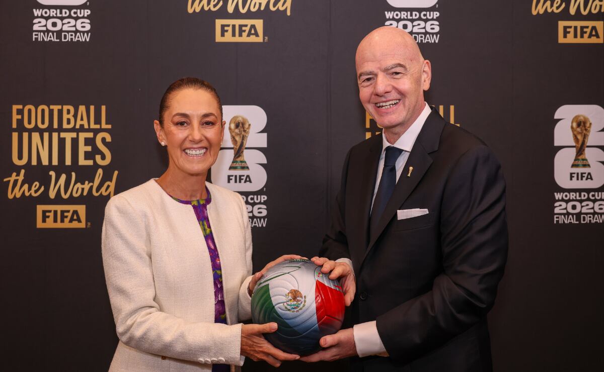 Claudia Sheinbaum y Gianni Infantino / Foto: X