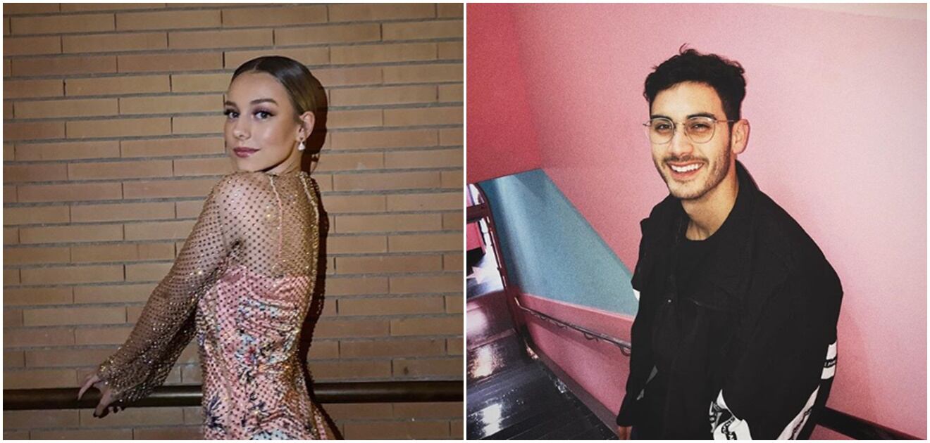 Los actores Ester Expósito y Alejandro Speitzer más juntos que nunca