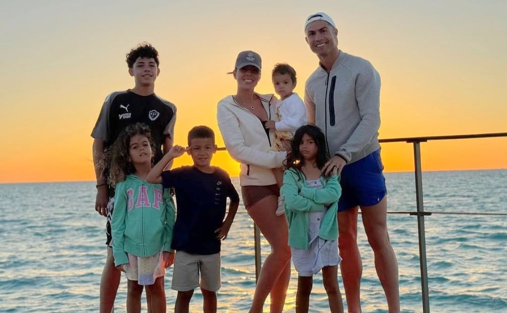 La familia de Cristiano Ronaldo y Georgina Rodríguez / Foto: Instagram