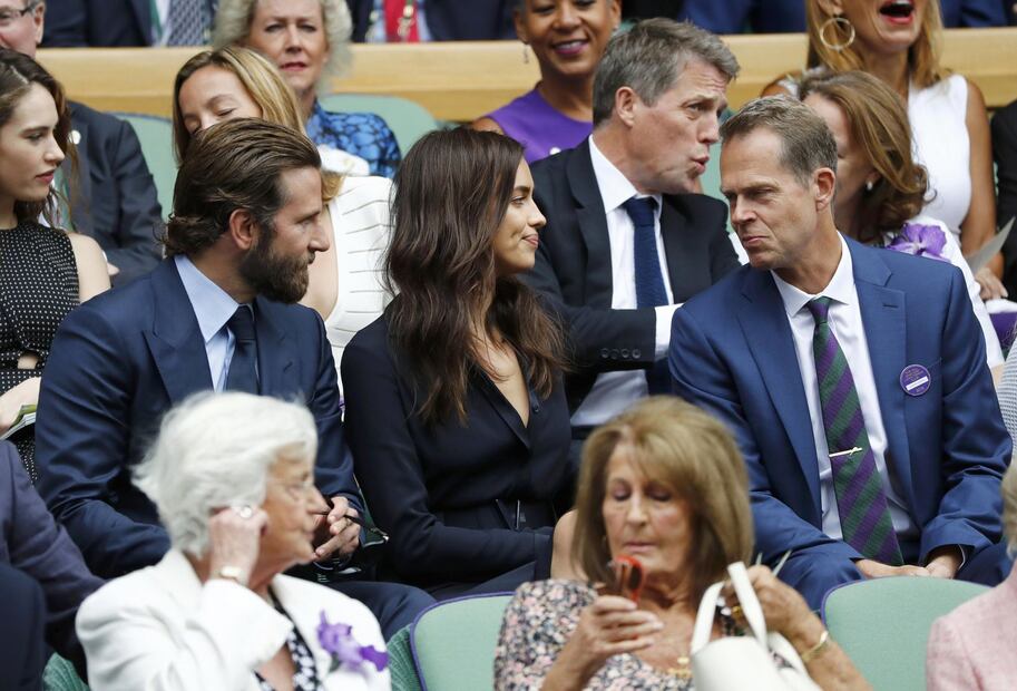 VIDEO: La pelea de Irina Shayk y Bradley Cooper en Wimbledon 