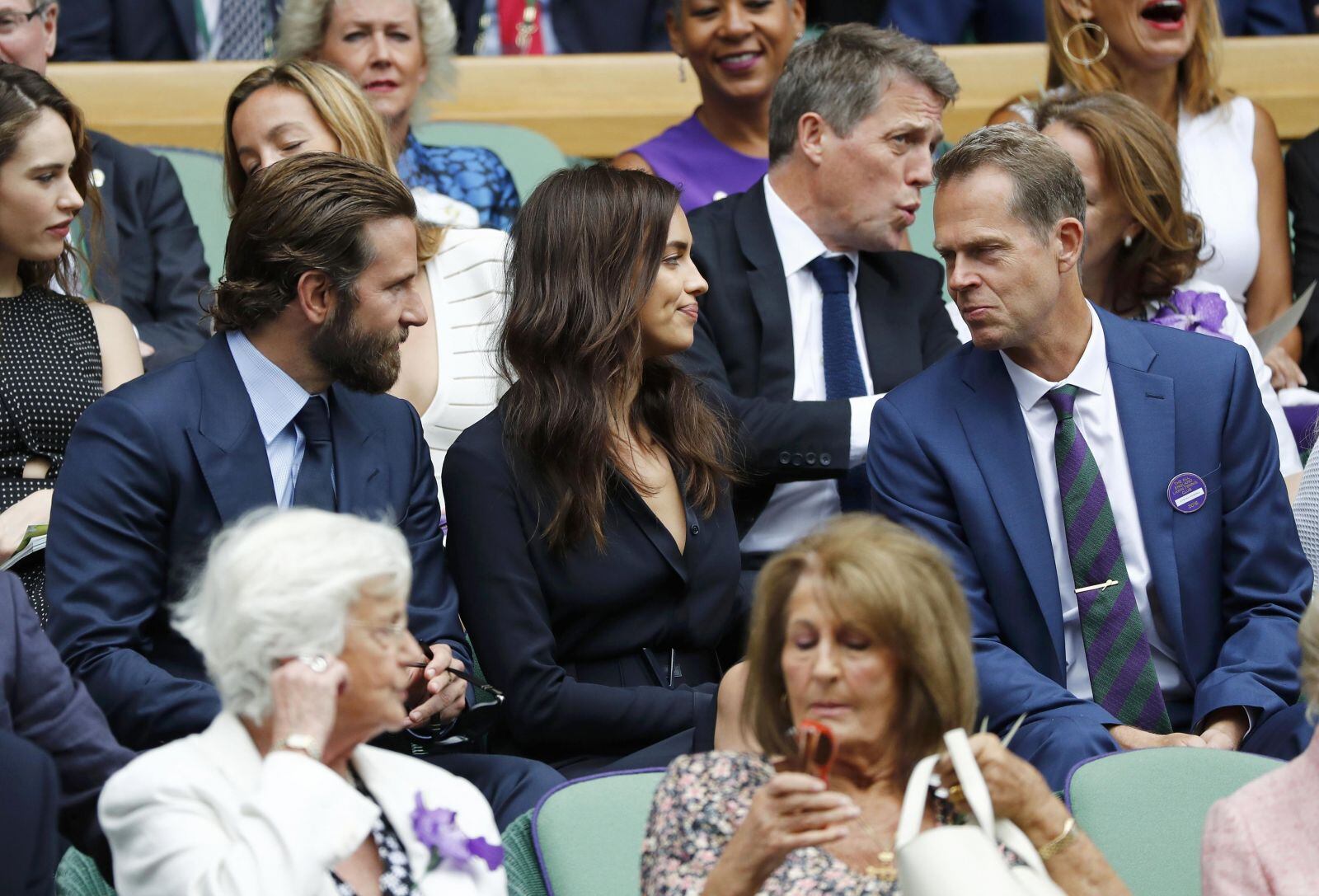 VIDEO: La pelea de Irina Shayk y Bradley Cooper en Wimbledon 