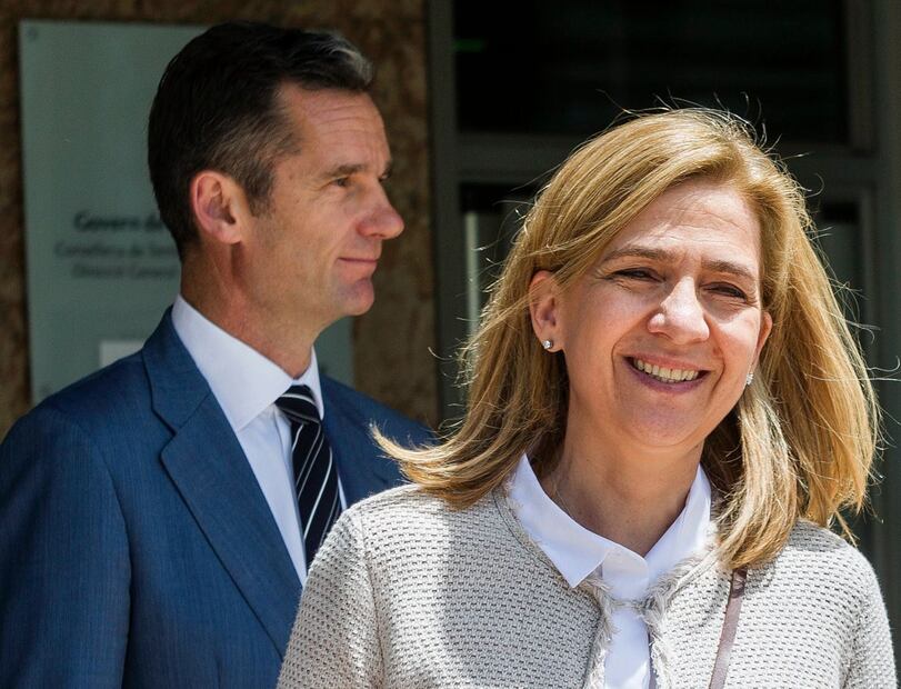 La infanta Cristina e Iñaki Urdangarin se casaron en 1997 / EFE