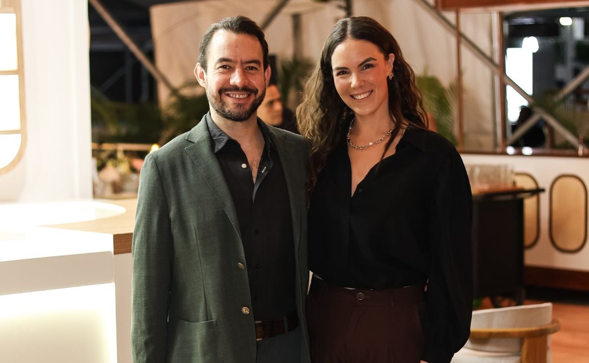 Leonel Fernández y Daniela Garza / Foto: Esteban Torreblanca