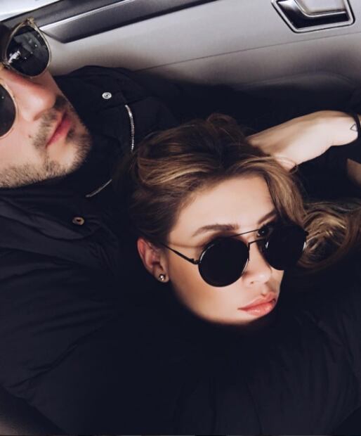 El álbum romántico de Michelle Salas y su novio Danilo Díaz Granados 