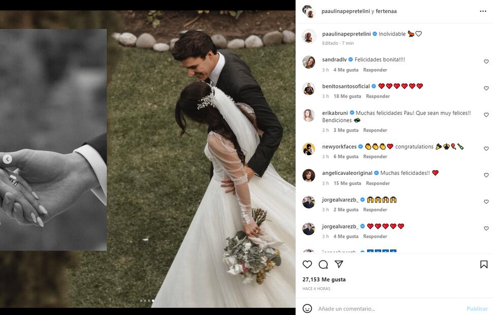 La romántica boda de Pau Peña y Fer Tena