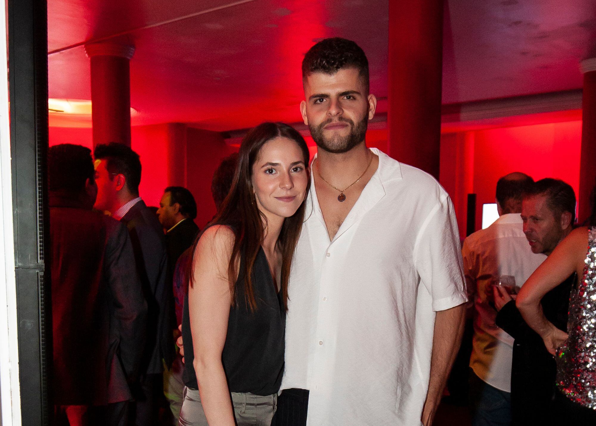 Regina Hidalgo y Emiliano Casale. (Foto: Esteban Torreblanca para VIP)