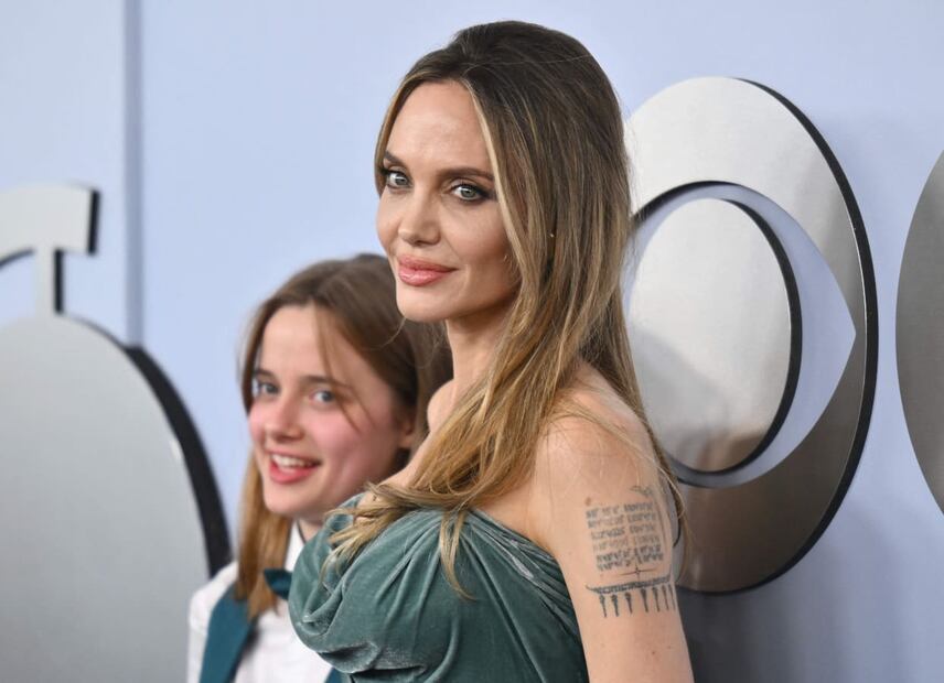 Angelina Jolie en la edición 77 de los Premios Tony en Nueva York / AP