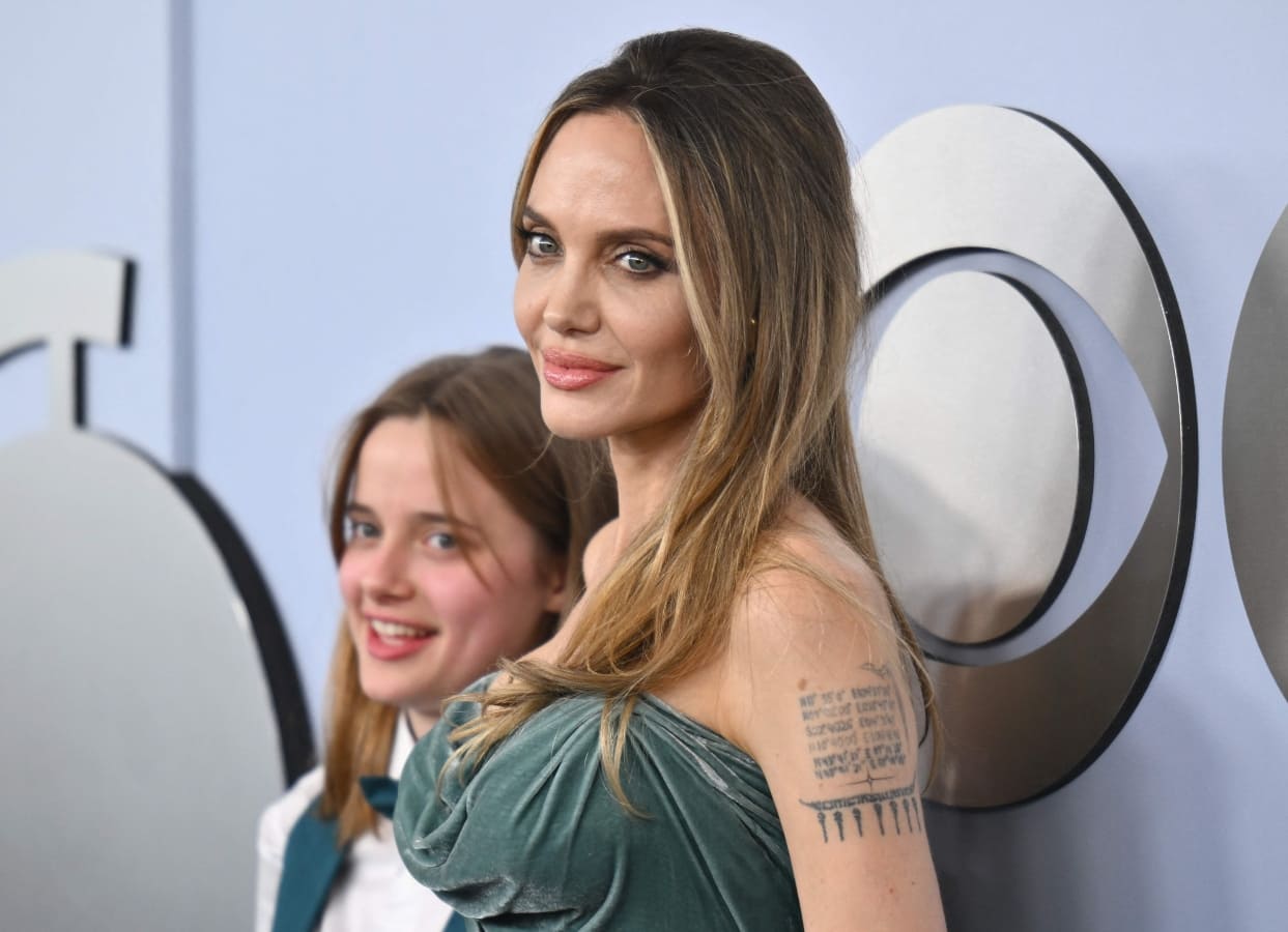 Angelina Jolie en la edición 77 de los Premios Tony en Nueva York / AP