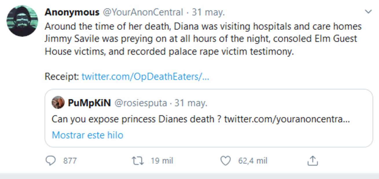 Teoría sobre el "asesinato" de Diana de Gales pone de cabeza las redes