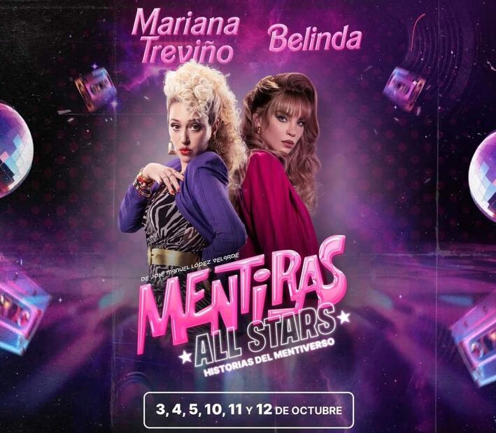 Belinda y Mariana Treviño participarán en 'Mentiras All Stars' / Foto: Instagram @belindapop