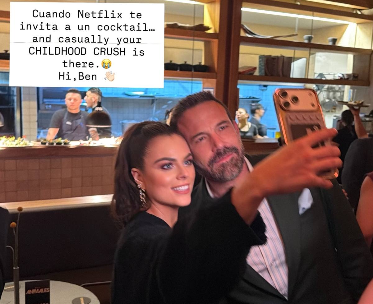 Yael Sandler y Ben Affleck (Fotos: Instagram)