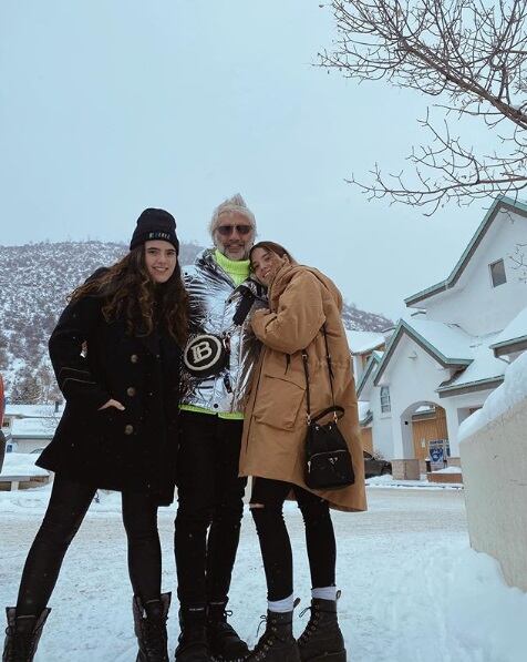 Las vacaciones de Alejandro Fernández con sus mellizas, Camila y América, en Colorado