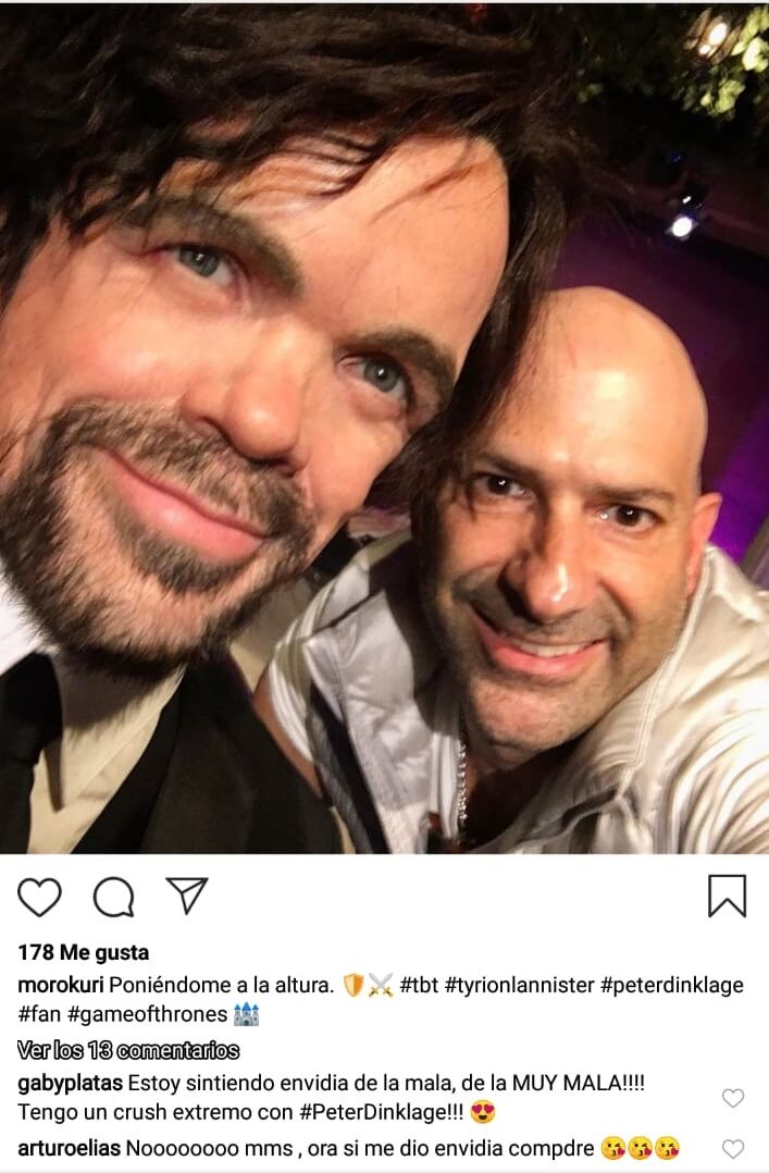 Moro Kuri pone celoso a Arturo Elias Ayub con foto de protagonista de Game of Thrones
