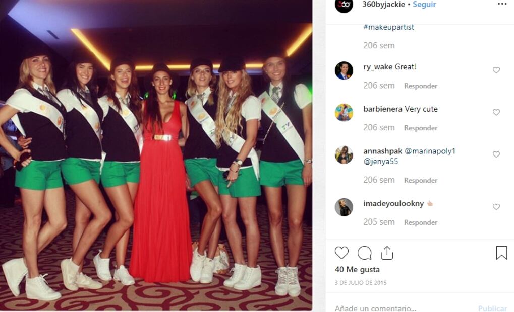 Encontramos las fotos como edecán de Tania Ruiz, novia de Peña Nieto