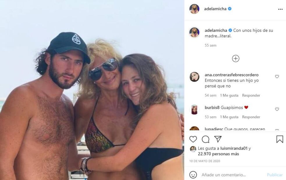 El hijo de Adela Micha, feliz y enamorado con su nueva novia