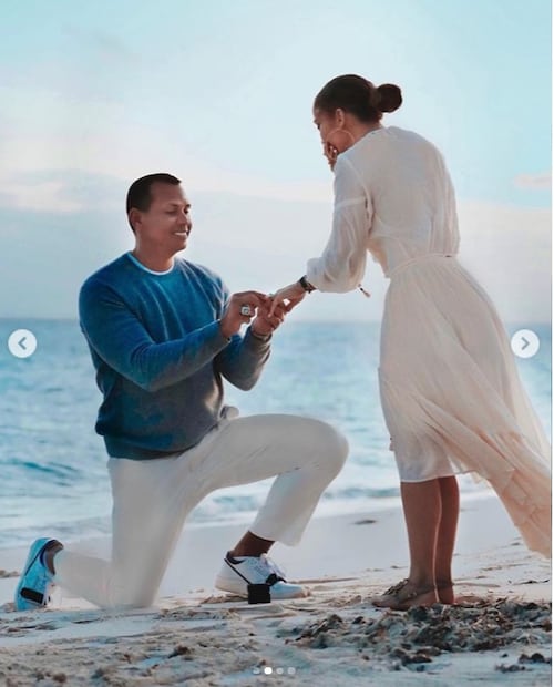 Fotos: Así le propuso matrimonio Alex Rodríguez a Jlo 