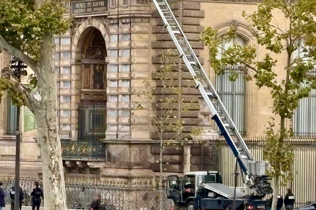 Los ladrones utilizaron un montacargas / Foto: AP