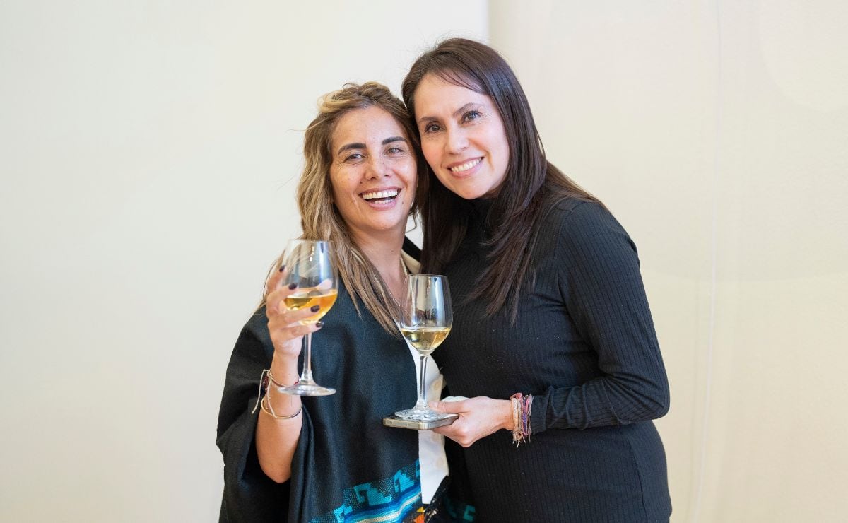 Paz Edwards Pinochet y Meli Cruz / Foto: Héctor Arjona