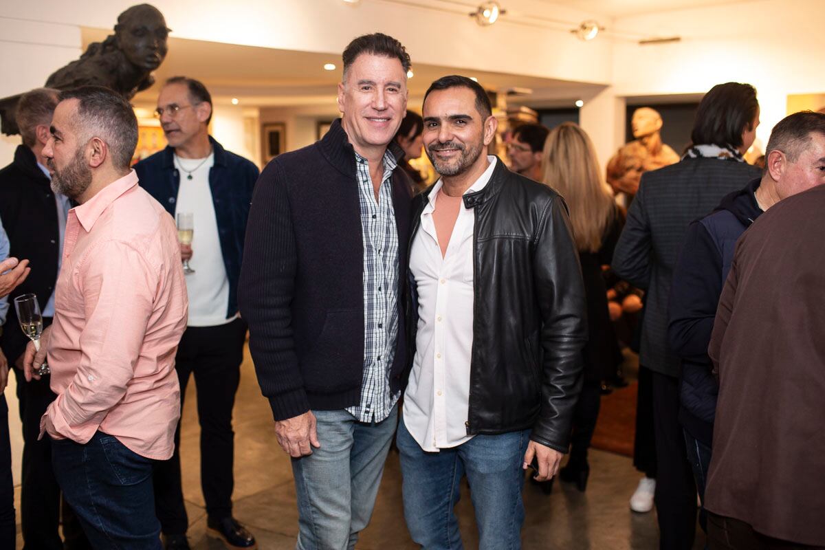Josh y Juan Rodríguez. (Foto: Esteban Torreblanca)