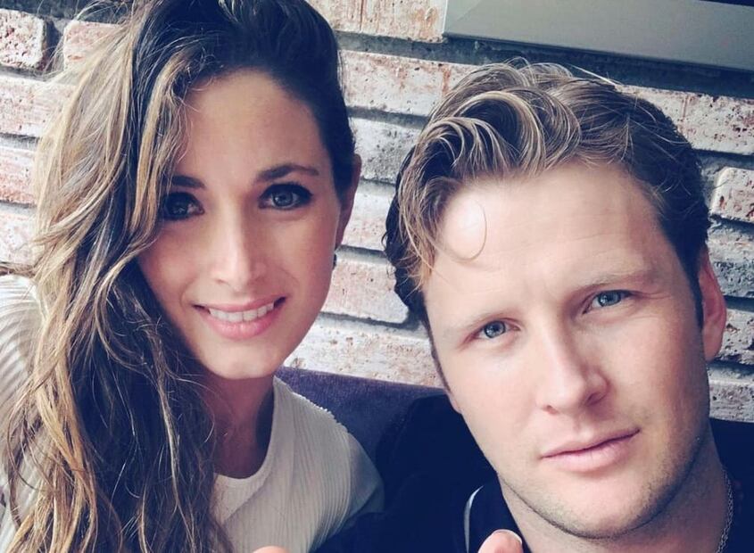 Alexander Acha y su esposa María Rojo de la Vega / Foto: Instagram