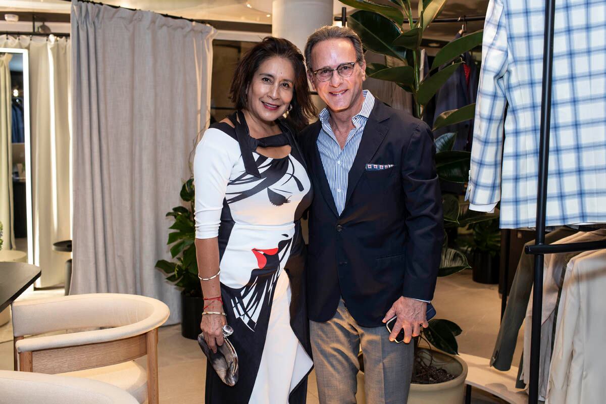 Lilí Benítez y Marco Beteta. (Foto: Héptor Arjona)