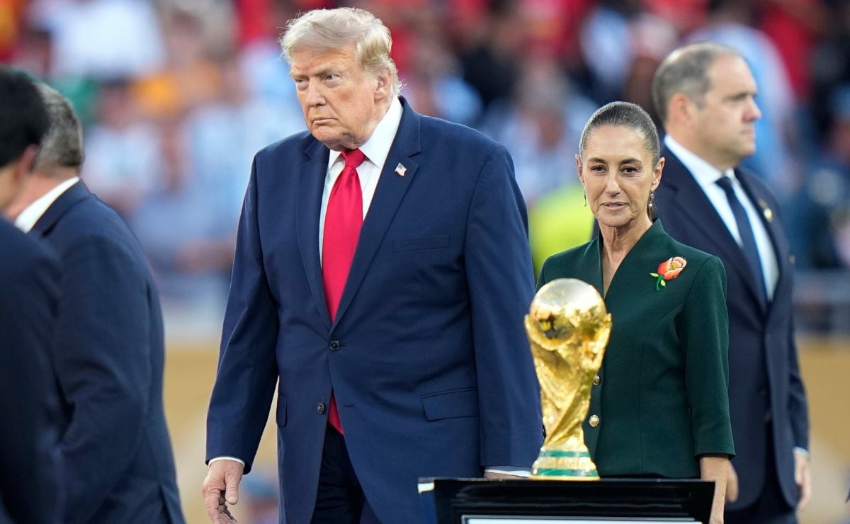 Donald Trump y Claudia Sheinbaum. (Foto: AFP)