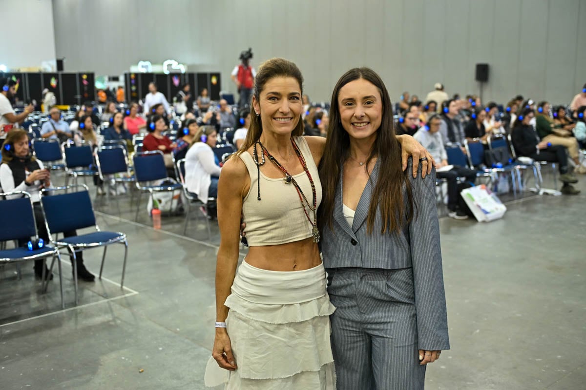 Ceci de los Ríos y Rinat Khalifah. (Foto: Arturo Quintero)