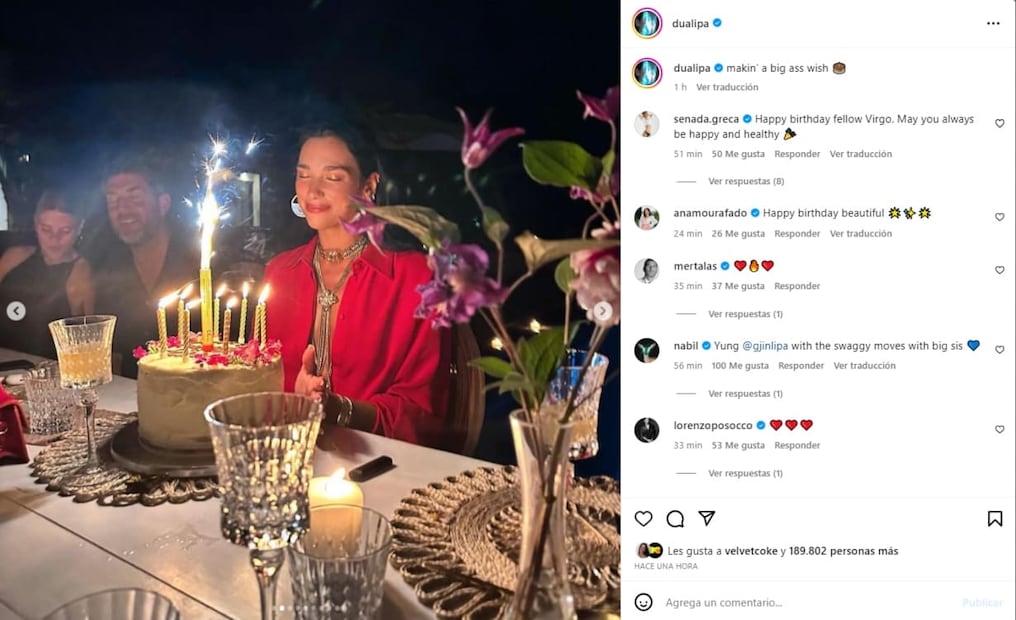 Instagram: @dualipa