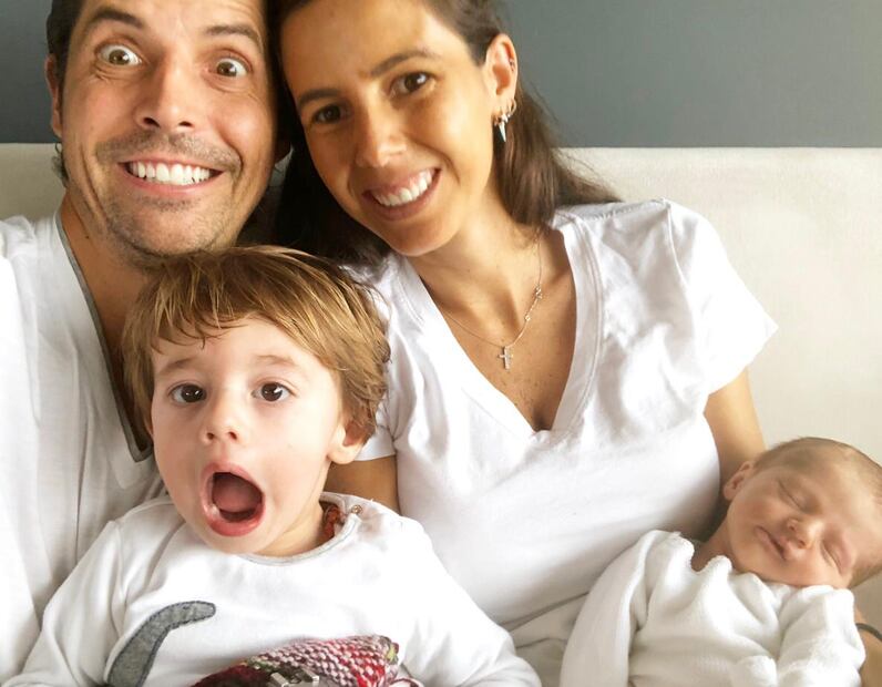 Ale Chedraui y Diego Rionda felices con la llegada de Nicolás, su segundo bebé