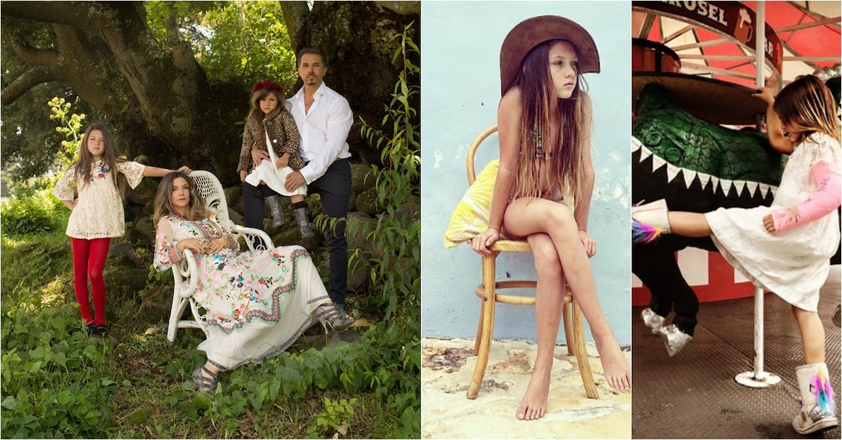 Hijas de famosos mexicanos que son mini modelos 
