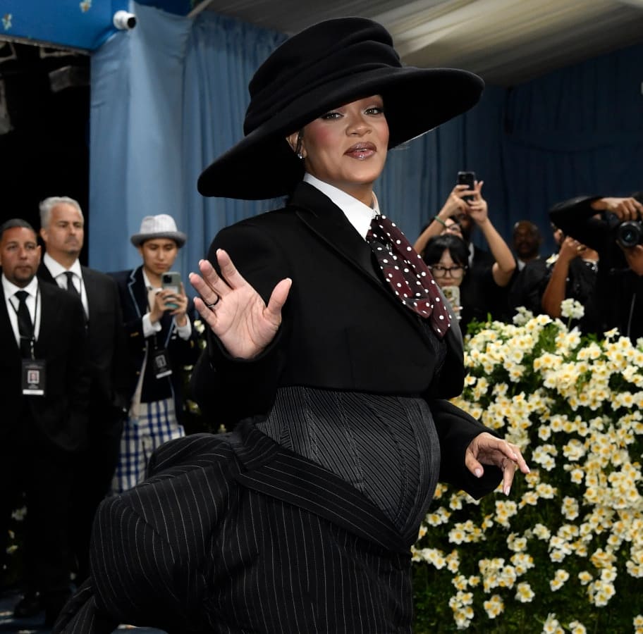 Rihanna en la Met Gala 2025 / Foto: AP