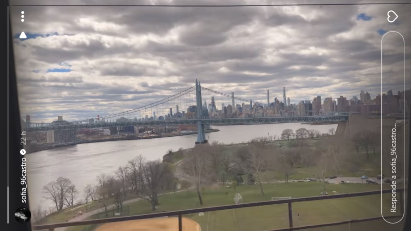El viaje a Nueva York de Sofía Castro / Instagram
