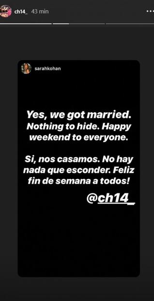Javier 'Chicharito' Hernández confirma boda "Sí nos casamos"