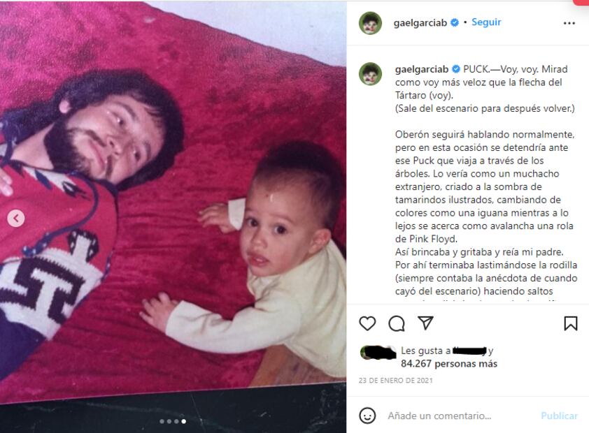 Sergio Yazbek: "Gael García ha asistido a terapias por depresión tras el fallecimiento de su papá"