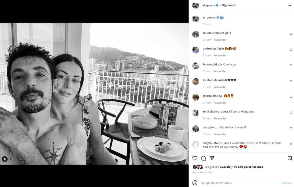 Alberto Guerra, esposo de Zuria Vega, celebra 4 años de haber vencido al alcohol y a las drogas