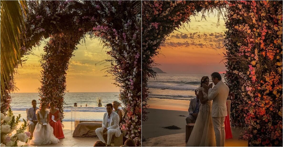 Todos los detalles de la boda de Claudia Álvarez y Billy Rovzar 