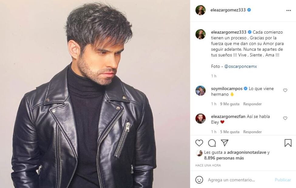 Eleazar Gómez quiere seguir adelante a pesar de su pasado delictivo