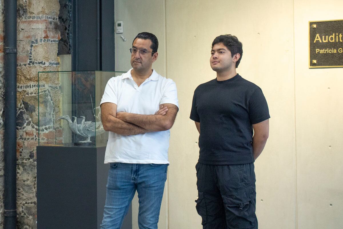 Rubén y Rodrigo Polanco. (Foto: Angélica Chema)