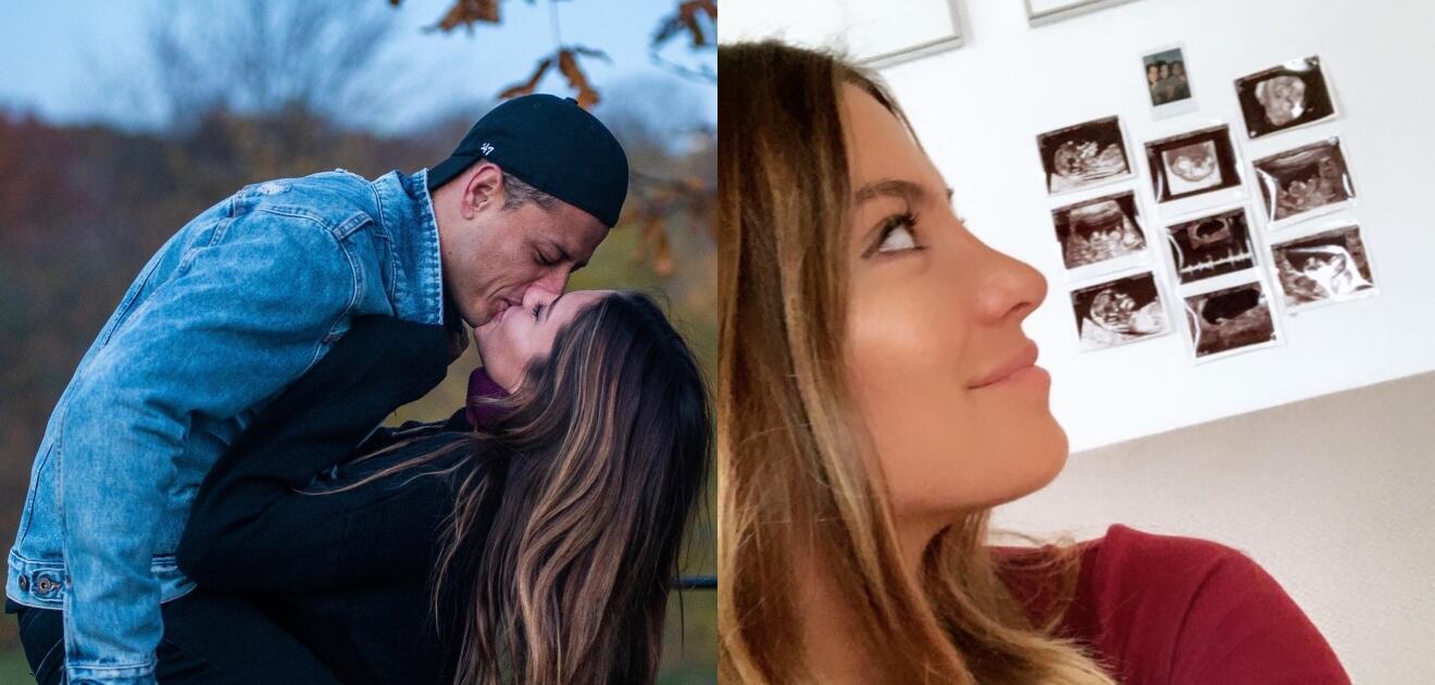 FOTO: el baby bump de Sarah Kohan, la novia del “Chicharito” Hernández 