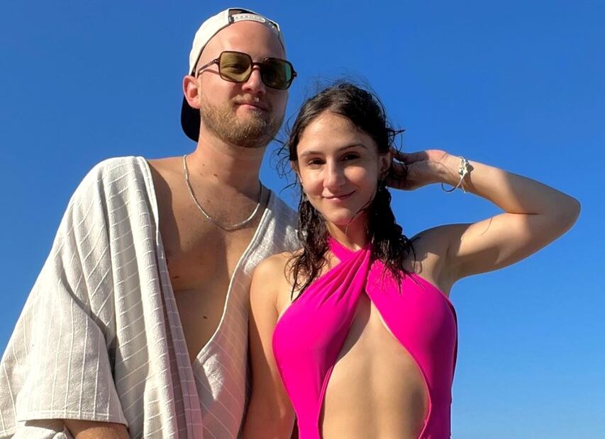 Sebastián Sariñana junto a Nashla Aguilar / Foto: Instagram
