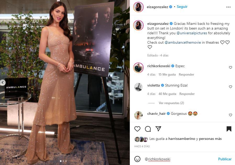 Eiza González impacta con joyas de diamantes de casi 2 millones de pesos